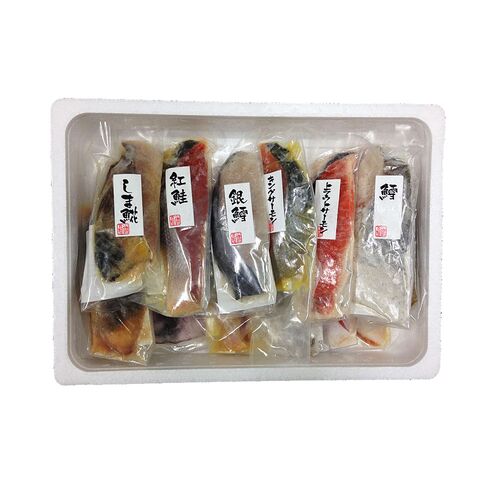 漬け魚 切身 詰合せ F (粕漬け、西京漬け、甘味噌漬け) 13枚 詰め合わせ