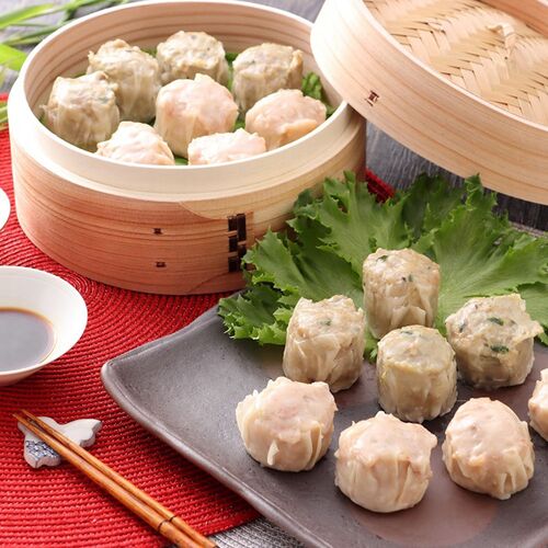 「香港焼味酒家 赤坂璃宮」 焼売 2種セット (黒豚・海老)