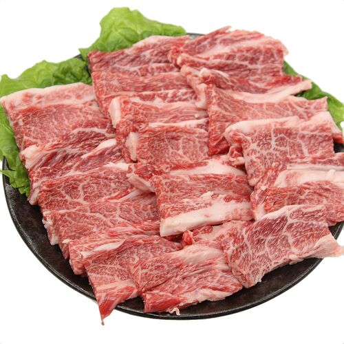 兵庫 「じごろ七厘焼肉 金べこ」 三田和牛 焼肉用 バラ500g