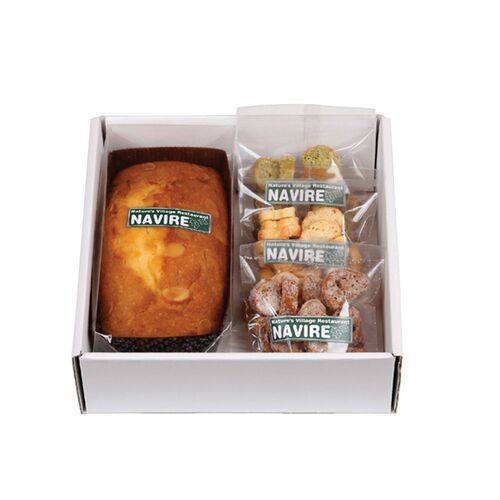 奈良 自然の里レストラン「「NAVIRE」パウンドケーキ&ミニラスクセット