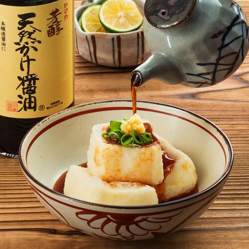 広島 「川中醤油」天然かけ醤油と吟醸和風だしの詰め合わせ 5本