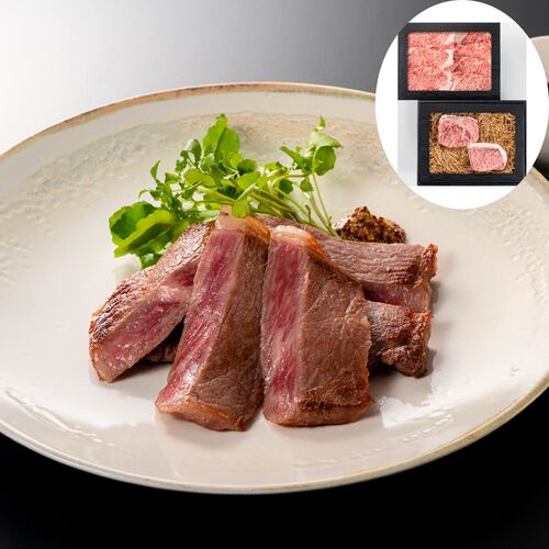 岡山 おかやま和牛ステーキ&すき焼きセット