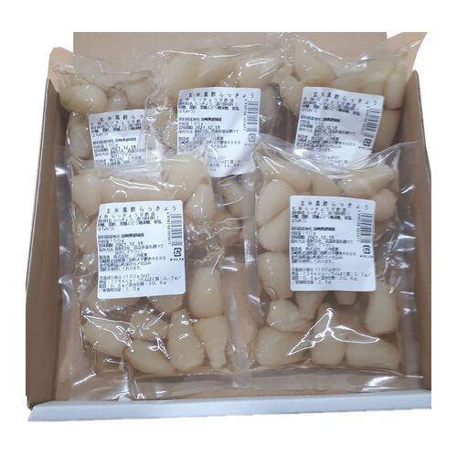 宮崎 霧島盆地 黒酢らっきょう 150g×5袋