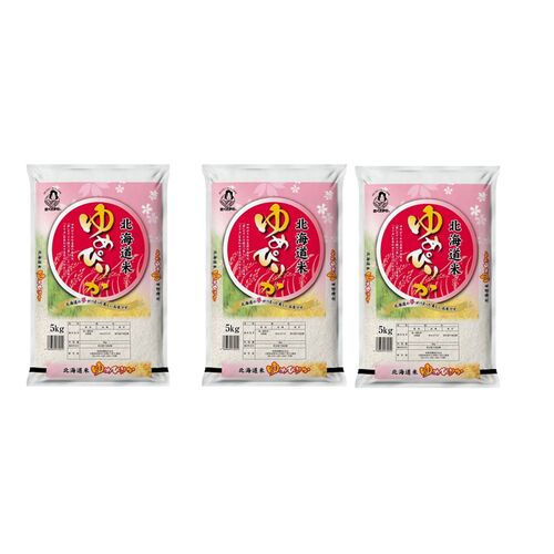 北海道産 ゆめぴりか 5㎏×3