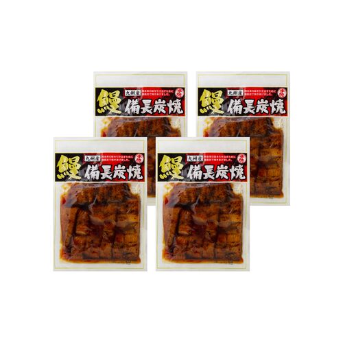 九州産鰻 備長炭焼き 刻みうなぎ 100g×4