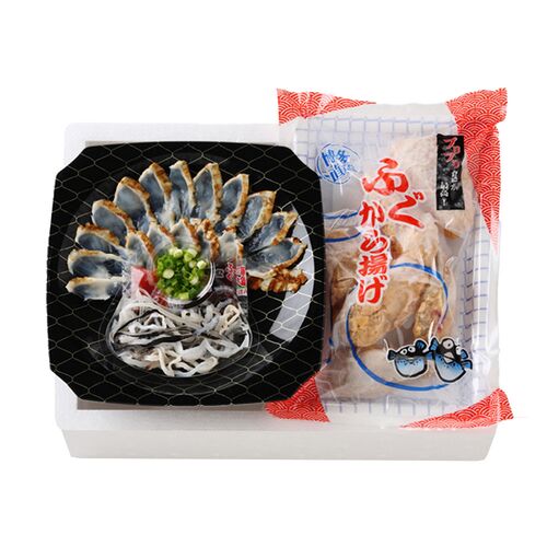 大分豊後産とらふぐ炙り&唐揚げ