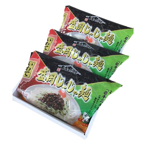 岩手 盛岡じゃじゃ麺セット 330g (めん120g×2 みそだれ45g×2)×3