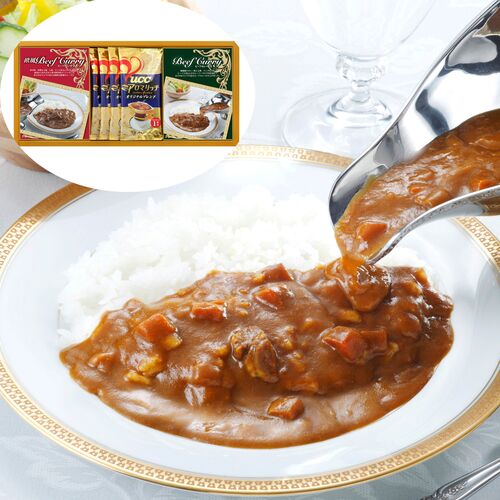 味わいビーフカレー&UCCドリップコーヒーセット A