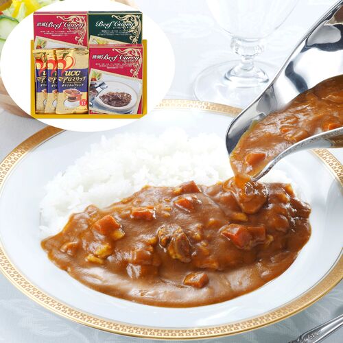 味わいビーフカレー&UCCドリップコーヒーセット C