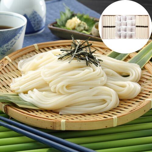 紀州南高梅はちみつ漬け(12個)・讃岐うどん(50g×12束) 詰合せ