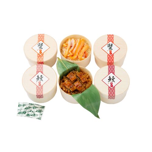 うなぎおこわ&かにおこわセット