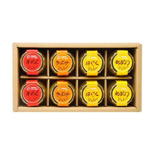 和歌山 伊藤農園 ピュアフルーツ 寒天ジュレ (90g×8個)