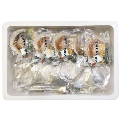 北海道 帆立バター焼き Aセット(16個)