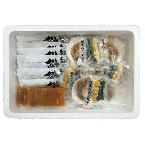 北海道 鮭のちゃんちゃん焼きと帆立バター焼き Dセット(切身80g×6枚､帆立バター焼き)