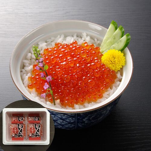 北海道 知床羅臼産 いくら醤油漬け 4パック