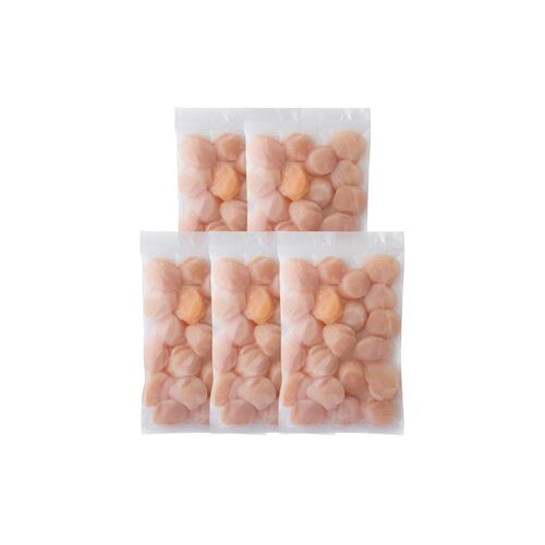 北海道産 帆立貝柱 1750g  (350g×5) (刺身用)