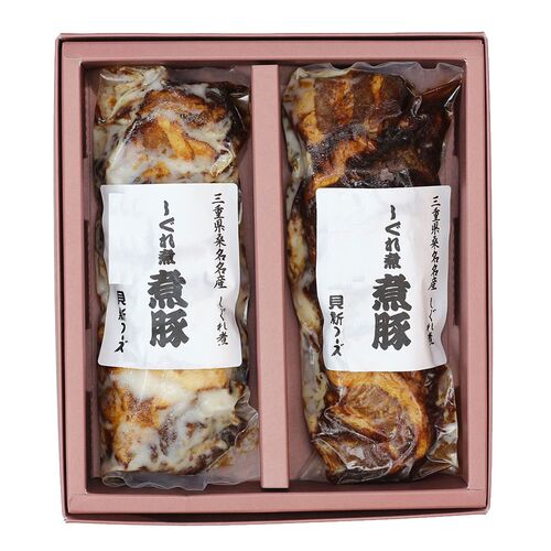 三重 桑名「貝新フーズ」煮豚志ぐれ煮 詰合せ (175g×2本)