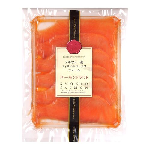 滋賀 「滋賀中村屋」 スモークサーモン 50g×5袋