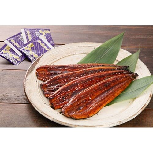 鰻楽 九州産 うなぎ蒲焼 4尾 (計560g）