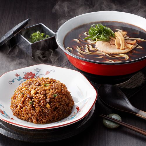 京都・たかばし「新福菜館」中華セット (中華そば6袋、特製炒飯6袋)