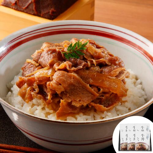 スプリングセール 東京・恵比寿 「なすび亭 吉岡英尋監修」こっくり旨みの牛丼のもと6食
