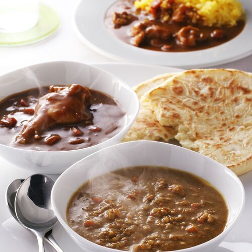 福岡 「博多華味鳥」 カレーセット(華味鳥×2、手羽元×2、キーマ×2)