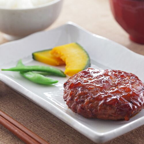 照り焼きソースハンバーグ 14個 110g (固形量80g)