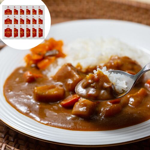 レストラン用ビーフカレー 18食 200g (中辛)