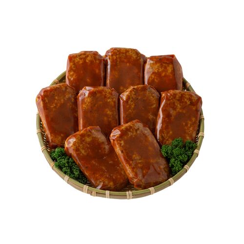 鹿児島県産黒豚ハンバーグ 9個 130g (固形量100g)