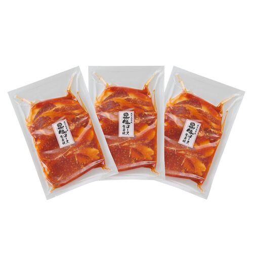 鹿児島県産黒豚使用 ロース生姜焼き (個包装)180g×3