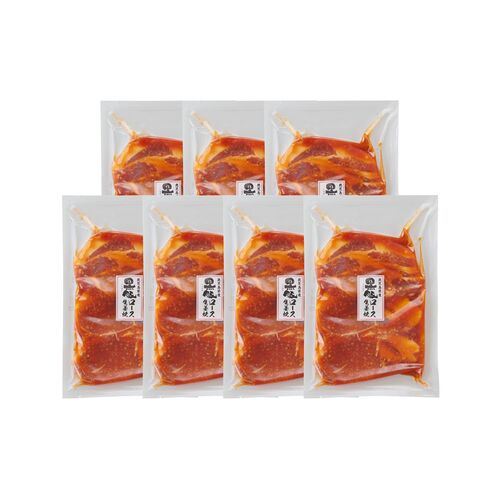 鹿児島県産黒豚使用 ロース生姜焼き (個包装)180g×7