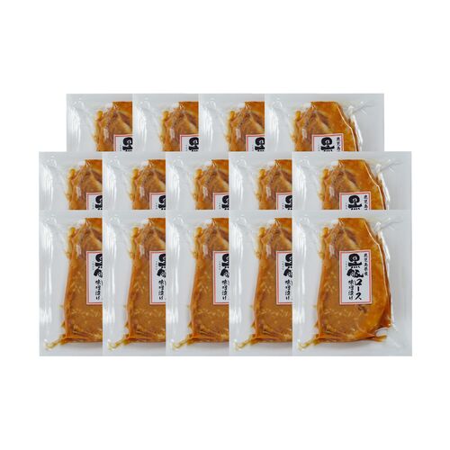 鹿児島県産黒豚使用 ロース味噌漬 (個包装)110g×14