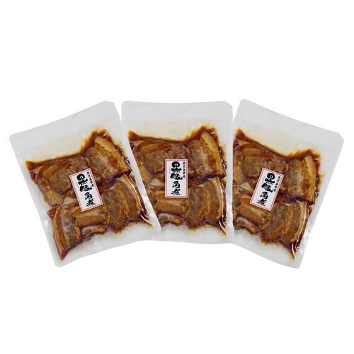 鹿児島県産黒豚使用 豚角煮 190g (固形量150g 個包装)×3