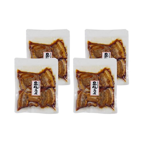 鹿児島県産黒豚使用 豚角煮 190g (固形量150g 個包装)×4