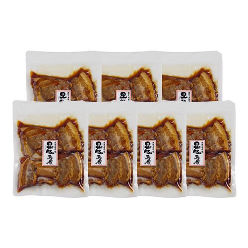 鹿児島県産黒豚使用 豚角煮 190g (固形量150g 個包装)×7