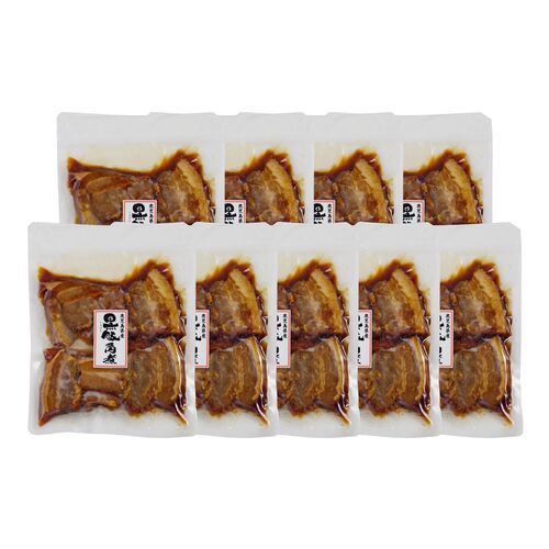 鹿児島県産黒豚使用 豚角煮 190g (固形量150g 個包装)×9