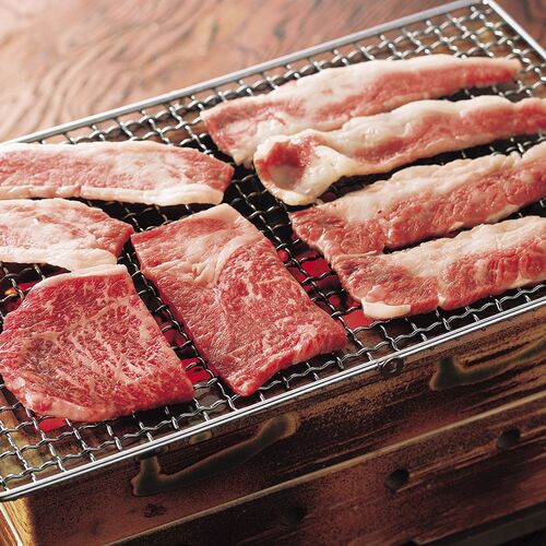 「松阪まるよし」 松阪牛 焼肉 1,000g（モモ約500g バラ約500g）