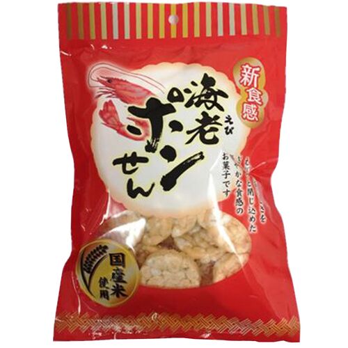 大阪名物！海老ポンせん (50g×10袋)