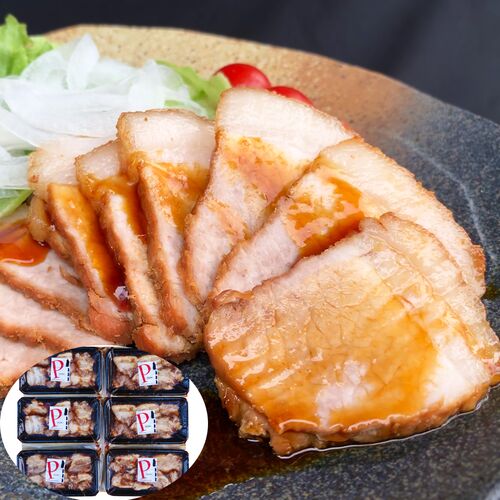 焼き豚Ｐ スライス焼豚 130g×6