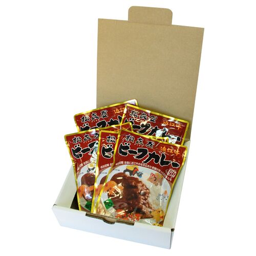 滋賀近江「松喜屋」 近江牛ビーフカレー 200g×6食