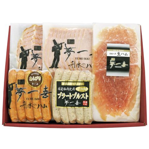 大阪 「夢一喜フーズ工房」 ハム・ウインナー詰合せ B