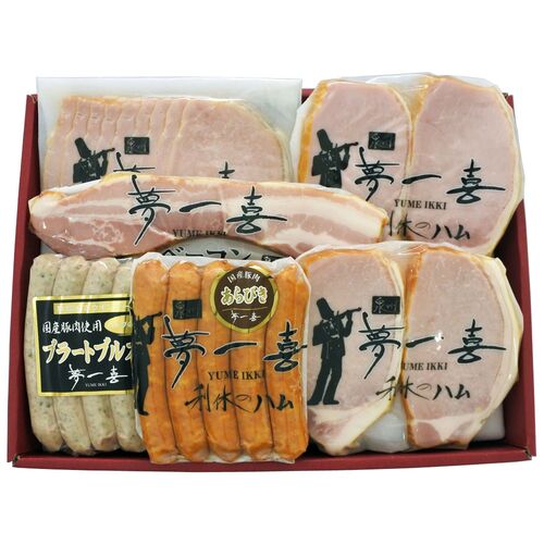 大阪 「夢一喜フーズ工房」 ハム・ウインナー詰合せ Q