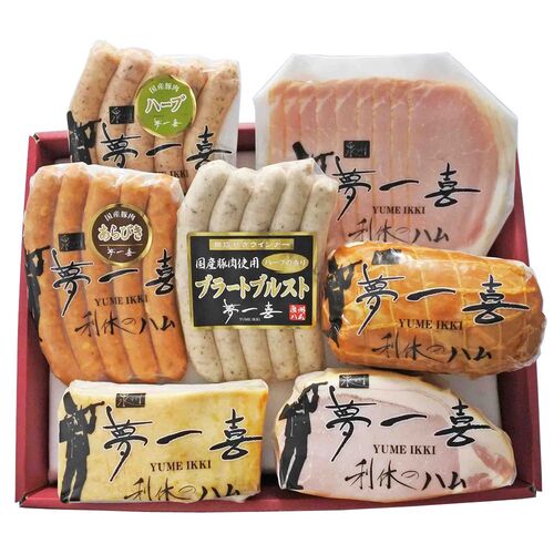 大阪 「夢一喜フーズ工房」 ハムセット A