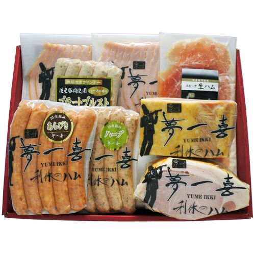 大阪 「夢一喜フーズ工房」 ハムセット C