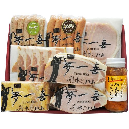 大阪 「夢一喜フーズ工房」 ハムセット E