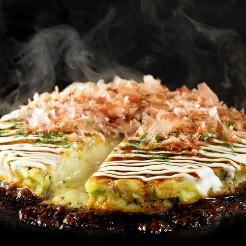 千房大阪名店の味チーズねぎ焼 / 送料無料 お好み焼 冷凍