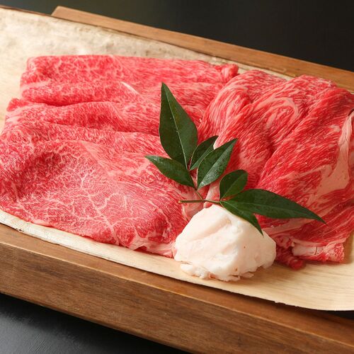 滋賀 「徳志満」 近江牛すきやき 600g (モモ・バラ)