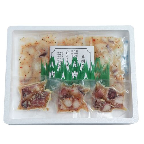 大分 「豊後絆屋」 真鯛とタコのカルパッチョ