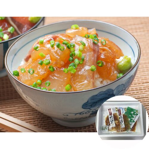 大分 「豊後絆屋」 大分郷土料理真鯛の漬け丼（りゅうきゅう）セット