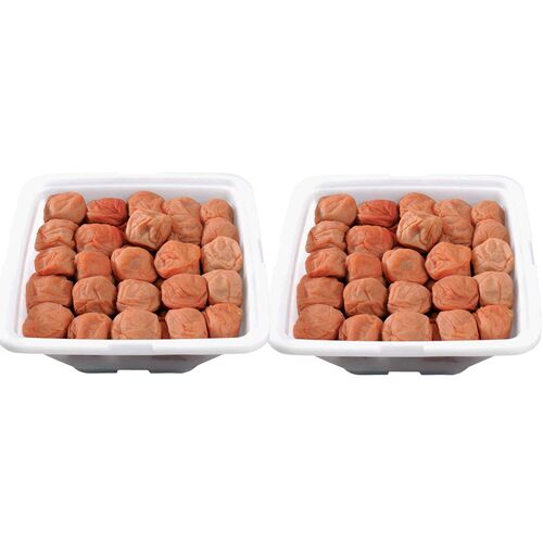 和歌山 紀州南高梅 はちみつ風味 (塩分6%) 1kg×2